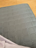 九洲鹿床笠可水洗加厚夹棉床罩1.8x2米防滑床垫保护套床笠罩床单 灰色 实拍图
