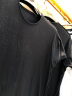 阿玛尼（ARMANI） 男装短袖t恤男士时尚休闲修身薄款微弹短袖T恤两件装 黑色 L(推荐体重150-160斤） 实拍图