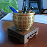 王朝記憶文創(chuàng)黃銅福字銅缸筆筒高顏值藝術(shù)筆筒辦公桌高檔書房辦公室裝飾品筆筒高級感收納盒 福字筆筒（大號） 曬單實拍圖