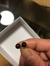Lnieer999足銀石榴石耳釘女紅色2025新款潮紅色耳環(huán)氣質(zhì)款簡(jiǎn)約百搭耳飾 【S999足銀】石榴石耳釘 曬單實(shí)拍圖