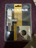 科勒（KOHLER） 角閥三角閥冷熱水通用全銅止水閥 衛浴配件 K-R76389T-B9-CP(一只裝)4分出水 曬單實(shí)拍圖