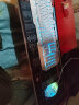 前行者GX30Z真机械手感游戏键盘鼠标套装有线静音薄膜键鼠台式电脑网吧笔记本办公背光USB外接外设 金属银白色冰蓝光键盘+游戏鼠标 实拍图