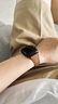 ROMISS適用于iwatch蘋(píng)果手表表帶apple watch S11/10/9/8/7表帶意大利荔枝紋真皮腕帶高級感輕奢手表鏈 琥珀棕（小蠻腰女款） (S) 40/41/42表盤(pán)通用-黑色表扣 曬單實(shí)拍圖