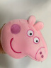 小猪佩奇毛绒玩具佩琪公仔儿童可爱卡通创意猪头型斜跨包生日礼物 实拍图