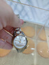 金仕盾瑞士認證名表十大品牌手表女士全自動(dòng)機械表時(shí)尚輕奢夜光防水女表 鎢鋼帶簡(jiǎn)約銀白女 8936 曬單實(shí)拍圖