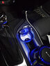卡佐適用于凱迪拉克XT5/XT6/XT4/CT6車(chē)載煙灰缸帶led燈耐高溫陶瓷內膽 銀色（矮款 6.5*7.5CM）一個(gè) 曬單實(shí)拍圖