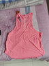 擼鐵狗運動(dòng)健身背心男士寬松工字肌肉訓練速干衣透氣吸汗彈力無(wú)袖健美服 粉紅色 2XL 曬單實(shí)拍圖