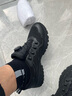 強人3515戶(hù)外休閑鞋男新一代免系鞋帶快速旋轉扣運動(dòng)跑步鞋日常徒步登山訓練男鞋 JD017 黑色 44碼 曬單實(shí)拍圖