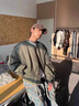 柏銘臣美式復(fù)古棉服男冬季廓形棒球服棉衣加厚保暖棉襖飛行員夾克外套男 綠色 L 【建議120-135斤】 曬單實(shí)拍圖