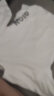威觉【两件装】港风新款夏季短袖t恤男宽松学生潮流韩版上衣男打底衫 E508白色+E509黑色【短T】 XXL 实拍图