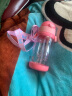 迪士尼儿童水杯 双盖Tritan宝宝吸管杯夏季塑料杯女学生水壶 520ML米妮 实拍图