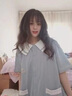 小情歌 棉質(zhì)吊帶睡裙女夏季少女連衣裙性感女生睡衣孕婦寬松休閑家居服 BLM40673女裙 L 女/身高160-165 體重100-120 曬單實(shí)拍圖