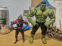 萬(wàn)代（BANDAI）SHF 漫威復仇者聯(lián)盟 鋼鐵俠手辦模型玩具禮物 16cm SHF 綠巨人浩克 曬單實(shí)拍圖
