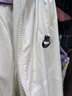 耐克(NIKE)男春夏 梭織連帽 薄款外套 運(yùn)動(dòng)休閑  DA0002-084灰白L 曬單實(shí)拍圖