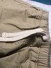 純一良品童裝兒童褲子男童褲子薄款中大童七分褲男孩夏裝寶寶休閑褲潮 卡其色 150 cm 曬單實(shí)拍圖