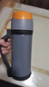 膳魔師（THERMOS）保溫壺男女不銹鋼旅行壺FFW-1000帶手柄挎帶水壺保溫保冷壺 FFW-1000-GY迷霧灰- 1L 曬單實(shí)拍圖