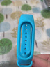 婉魅 適用于小米手環(huán)2腕帶 小米MI手環(huán)二代手環(huán)配件替換帶多彩硅膠防水替換表帶 天藍色 曬單實(shí)拍圖