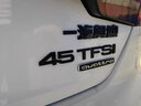逢君 適用奧迪尾標A6LQ3Q5Q7A4A8TFSI數字排量標四驅一汽奧迪車(chē)標志黑 45 TFSI 曬單實(shí)拍圖