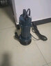 臣源潛水泵220V家用污水泵鋁殼抽水泵井用農用排污泵小型550W清水泵 曬單實(shí)拍圖