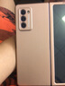 【殼膜一體】閃森 適用三星w2021手機殼三星z fold2手機保護殼套W21折疊屏5G鏡頭全包 三星Zfold2/w2021--迷霧金【全包保護】 曬單實拍圖