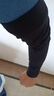 珍碧斯春秋季純棉手臂套袖套男女長款胳膊空調(diào)關(guān)節(jié)保暖手套護(hù)肘雙層袖套 純黑色 曬單實拍圖