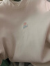 戴維貝拉（DAVE＆BELLA）中大童長(cháng)袖t恤洋氣女童上衣加絨兒童衣服打底衫秋冬新款童裝 白色【現貨】DK4237596 130 cm（建議身高120-130cm） 曬單實(shí)拍圖