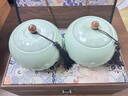 伯山甫正宗安溪鐵觀音茶葉禮盒裝特級濃香型烏龍茶節(jié)日茶禮送長輩領(lǐng)導(dǎo) 荷韻雙罐禮盒500g 曬單實拍圖