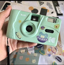 柯達（Kodak)薄荷綠 復古相機 柯達M35非一次性傻瓜膠卷帶閃光學生ins膠片相機（不含膠卷和電池） 曬單實拍圖