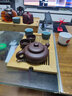 百年利永 宜興名家純?nèi)止ぷ仙皦卦V底槽青融古壺功夫茶具泡茶壺315cc 曬單實(shí)拍圖