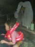 泳乐宝 第七代蛇形泳圈儿童到成人环型充气玩具 S码红 双/3气囊随机发 实拍图