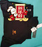 卡賓（CABBEEN）【字母刺繡】卡賓男裝高領(lǐng)保暖毛衣2023冬新款簡(jiǎn)約通勤內搭羊毛衫 煤黑色01 XL 52/180 曬單實(shí)拍圖