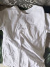 网易严选纯棉T恤男女同款短袖简约纯色宽松舒适内搭外穿百搭清爽 漂白色 （迭代升级） M 165/88A 实拍图