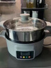日本蒸鍋電蒸鍋多功能家用三層40cm大容量不銹鋼一體智能電蒸汽鍋 32cm智能(底鍋+1層蒸籠) . 曬單實(shí)拍圖