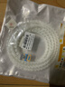 三堡繞線管電線收納神器電腦線束線管保護(hù)套固線包線理線器防咬管黑色 2米 8MM 【帶夾子】白色 長(zhǎng)2米-直徑8mm 曬單實(shí)拍圖