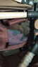 ANGI BABY嬰兒車高景觀嬰兒推車可坐可躺雙向避震0-3歲新生兒遛娃神器推車 卡其金翎【四輪橡膠】 嬰兒車高景觀輕便避震遛娃神車 曬單實(shí)拍圖