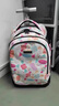 京商（Kyosho）小學(xué)生拉桿書(shū)包男孩大容量初中生大輪可爬樓梯女生潮流減負拉桿包 18寸大輪甜蜜糖果 曬單實(shí)拍圖