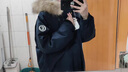棉致美式工裝棉服女冬季新款高級(jí)感派克服不跑棉羽棉襖絨服棉衣外套女 809藏青色【高品質(zhì)80】 L 120-145斤 曬單實(shí)拍圖