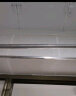 桂枫防水浴帘杆套装免打孔弧形L型不锈钢可伸缩加粗浴室杆90cm 实拍图