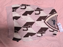 哈吉斯（HAZZYS）品牌童裝男女童馬甲秋新品舒適微彈氣質(zhì)V領(lǐng)撞色休閑線馬甲 玫瑰粉 130 曬單實(shí)拍圖