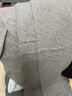 AB秋冬保暖男士三層高密保暖圓領(lǐng)精梳棉中老年打底長(cháng)袖長(cháng)褲保暖套裝 麻灰 XL 曬單實(shí)拍圖