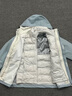 JEEP SPIRIT吉普沖鋒衣新款羽絨服內(nèi)膽男女同款三合一可脫卸帽防風(fēng)秋冬登山服 09以太藍(lán)三合一/羽絨內(nèi)膽 XL （建議110-125斤） 曬單實(shí)拍圖