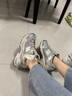 NEW BALANCE   NB530 官方老爹鞋男鞋女鞋情侶復古低幫百搭休閑運動鞋 淺灰 MR530KMW 【建議拍小半碼】 37.5 (腳長23cm) 曬單實拍圖