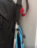 速約戶(hù)外登山包固定掛扣彈力繩可調節綁繩背包擴展外掛登山杖松緊繩扣 黑白點(diǎn)背包繩扣一對 曬單實(shí)拍圖