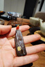 蒂海玉珠沉水級(jí)文萊達(dá)拉干沉香吊墜沉香隨形財(cái)神項(xiàng)鏈黑油老料木掛件收藏送 【扎基拉姆】W0320(3.2克)文萊沉 曬單實(shí)拍圖