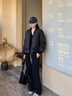 旅途原品ltyp 鵝絨服95%白鵝絨嵿級三防短款羽絨服 夾克面包服外套女秋季 經(jīng)典黑-95白鵝絨 XS-S 曬單實拍圖