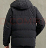 特步（XTEP）【門(mén)店同款】羽絨服男2023新款冬季保暖運動(dòng)外套開(kāi)衫百搭夾克 正黑色 2XL 曬單實(shí)拍圖