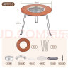 尚烤佳（Suncojia） 烧烤炉 烧烤架 围炉煮茶 家用木炭烤炉  取暖炉 户外便携烧烤架 实拍图