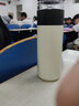 天喜（TIANXI）茶水分離保溫杯陶瓷內膽男女泡茶杯316不銹鋼教生日禮物隨手杯子 白色480ml-316不銹鋼+杯刷 曬單實(shí)拍圖
