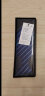 GLO-STORY拉链领带 男士商务正装潮流8cm领带礼盒装 蓝色细斜纹 实拍图