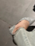 Lily Wei【靈犀】高跟鞋閃閃細跟珍珠鏈水晶鞋大小碼單鞋女高級感 銀色跟高6厘米 37 曬單實拍圖